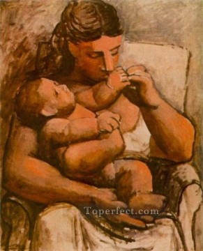 パブロ・ピカソ Painting - 母と子4 1905年キュビスト パブロ・ピカソ